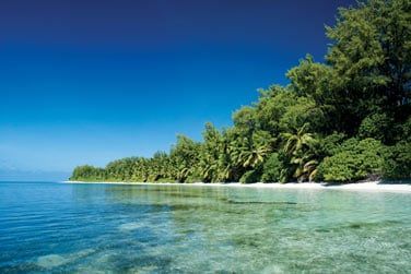 Petite le dserte et prive de 6 km de long, bienvenue au Four Seasons Resort Seychelles at Desroches Island !