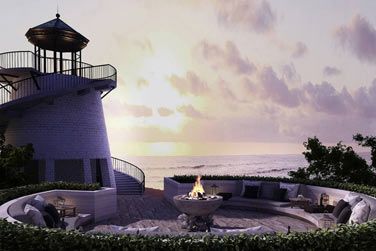 Le restaurant The Lighthouse vous accueille dans un cadre dtendu