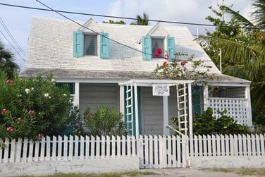 Les maisons au style colonial...