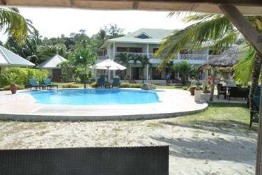 Les chambres sont dissmines dans le btiment principal