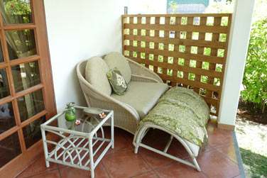 La terrasse de la Junior Suite