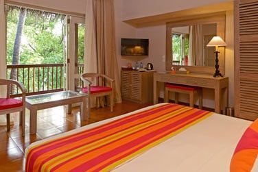 Les chambres standard avec vue sur les jardins tropicaux.