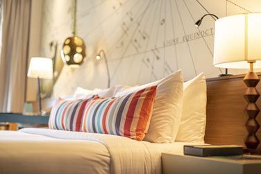 Chambre de l'htel mercure confortable et agrable