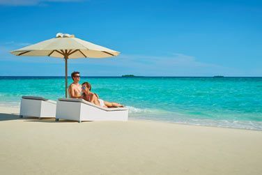 Vous pourrez galement buller au bord du lagon...