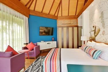 La dcoration est contemporaine