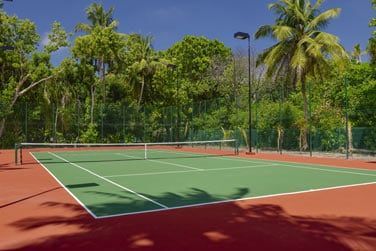 Profiter du court de tennis