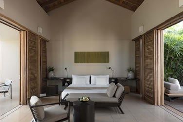 Les suites vous offrent une vue magnifique sur les jardins tropicaux.