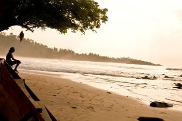 A quelques pas de la fameuse plage de Mirissa
