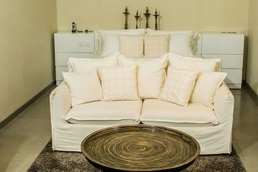 Un coin salon pour la suite.