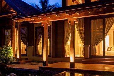 Et les magnifiques villas.