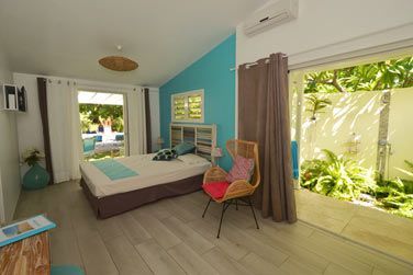 La chambre du bungalow Badamier