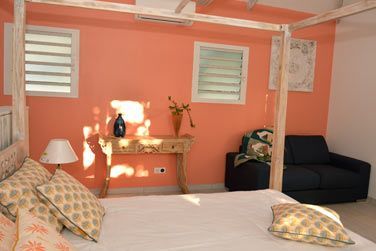 L'intrieur du bungalow Baie Rose