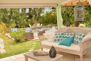 La terrasse de la maison