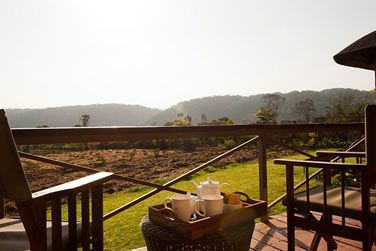 Contemplez la vue sur la plantation de caf depuis votre terrasse...