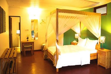 L'une des chambres du Ilboru Lodge  Arusha