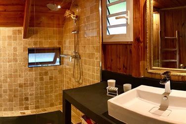 La salle de bain du Lodge Suprieur