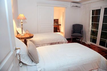 L'une des chambres de la Villa Corail