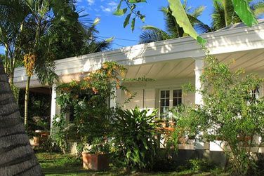 L'extrieur de la Villa Crole