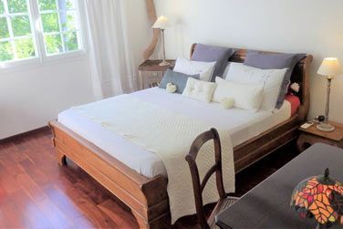 La chambre de la Villa Crole