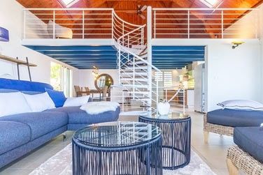 L'intrieur de la Villa des Palmes