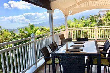 Une vue exceptionnelle sur la palmeraie et l'ocan