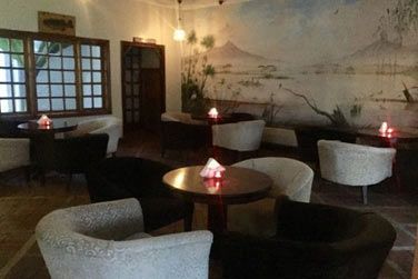 Le dcor authentique du Lake Naivasha Country Club