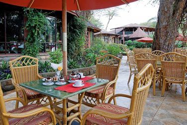 Les espaces extrieurs du Naivasha Sopa Lodge