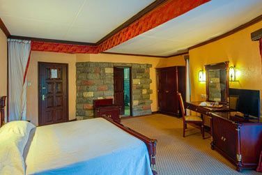 L'une des chambres du Naivasha Sopa Lodge