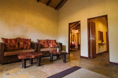 Le Sentrim Mara Camp stend sur 100 hectares au cur dune fort ombrage