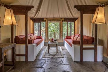 L'une des chambres du Ashnil Samburu Camp