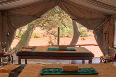 Le Sarova Shaba Lodge dispose d'un Spa