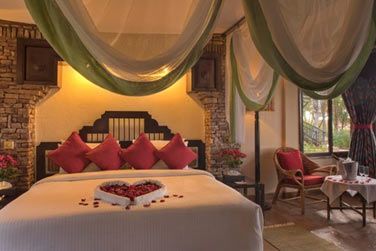 L'une des chambres du Sarova Shaba Lodge