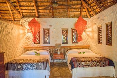 La chambre du bungalow 1 chambre - Lit Queen size