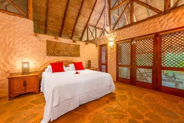 La chambre du bungalow 1 chambre - Lit King size