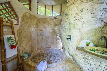 La salle de bain du bungalow 1 chambre