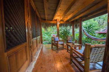 La terrasse du Bungalow 2 chambres