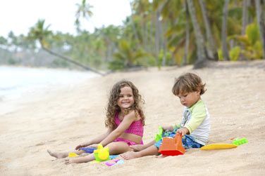 Vos enfants pourront s'amuser en toute quitude  la plage