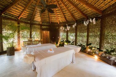 La cabine couple du Spa Coconut Whispers