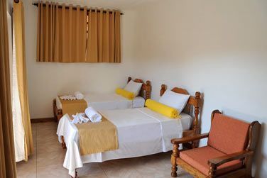 Voici la chambre des enfants  l'tage de la villa