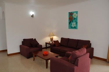 Coin salon des appartements