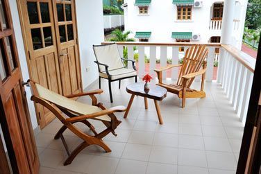 La terrasse des appartmements