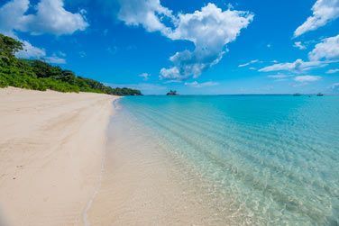 La plage d'Anse Royale