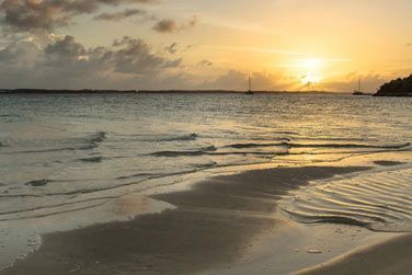 De splendides couchers de soleil