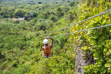 Plongez au cur de la jungle en tyrolienne dans la rgion de Punta Cana
