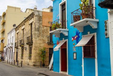 Saint-Domingue la capitale est une ancienne ville coloniale particulirement agrable  vivre