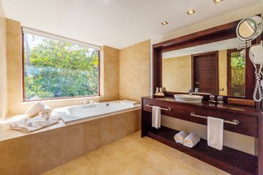 La salle de bain de la Suite Master