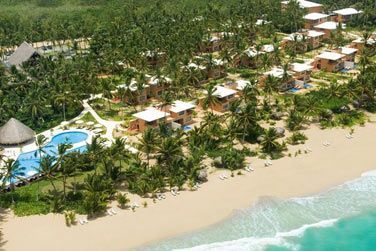 La vue arienne de l'htel