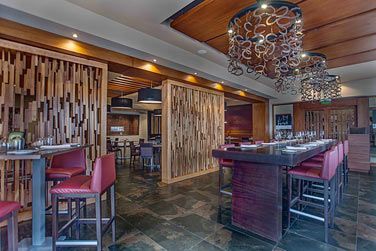 L'intrieur du restaurant Hunter Steakhouse