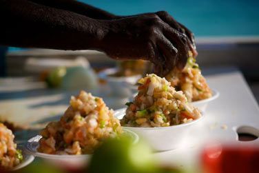 Vous dgusterez une cuisine frache et locale  bord