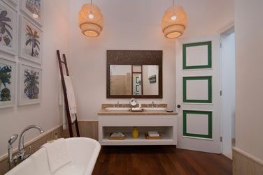 La salle de bain de la chambre Luxury